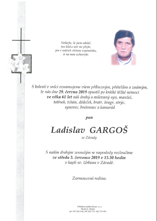Gargoš Ladislav